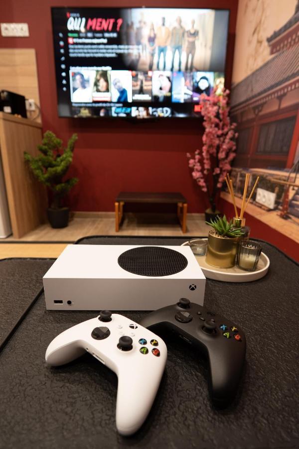 Appartamento Capsule Japon - Jacuzzi - Netflix & Ecran Cinema - Xbox Trith-Saint-Leger Esterno foto